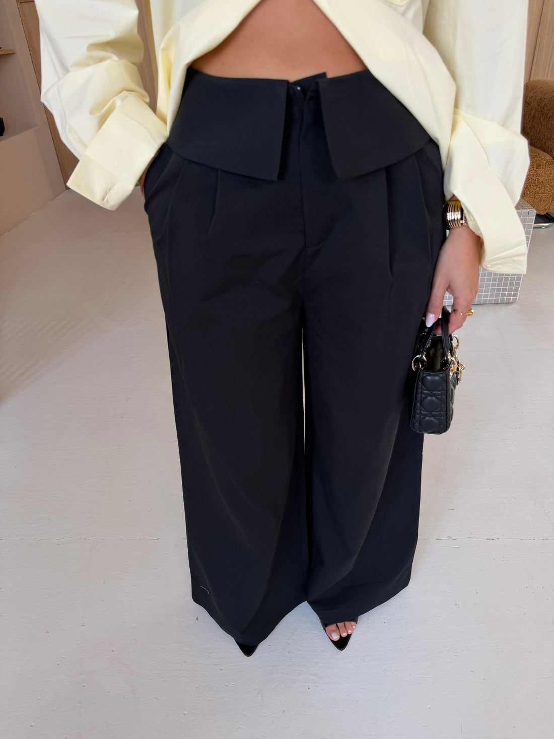 Pantalon MILA noir (7319)