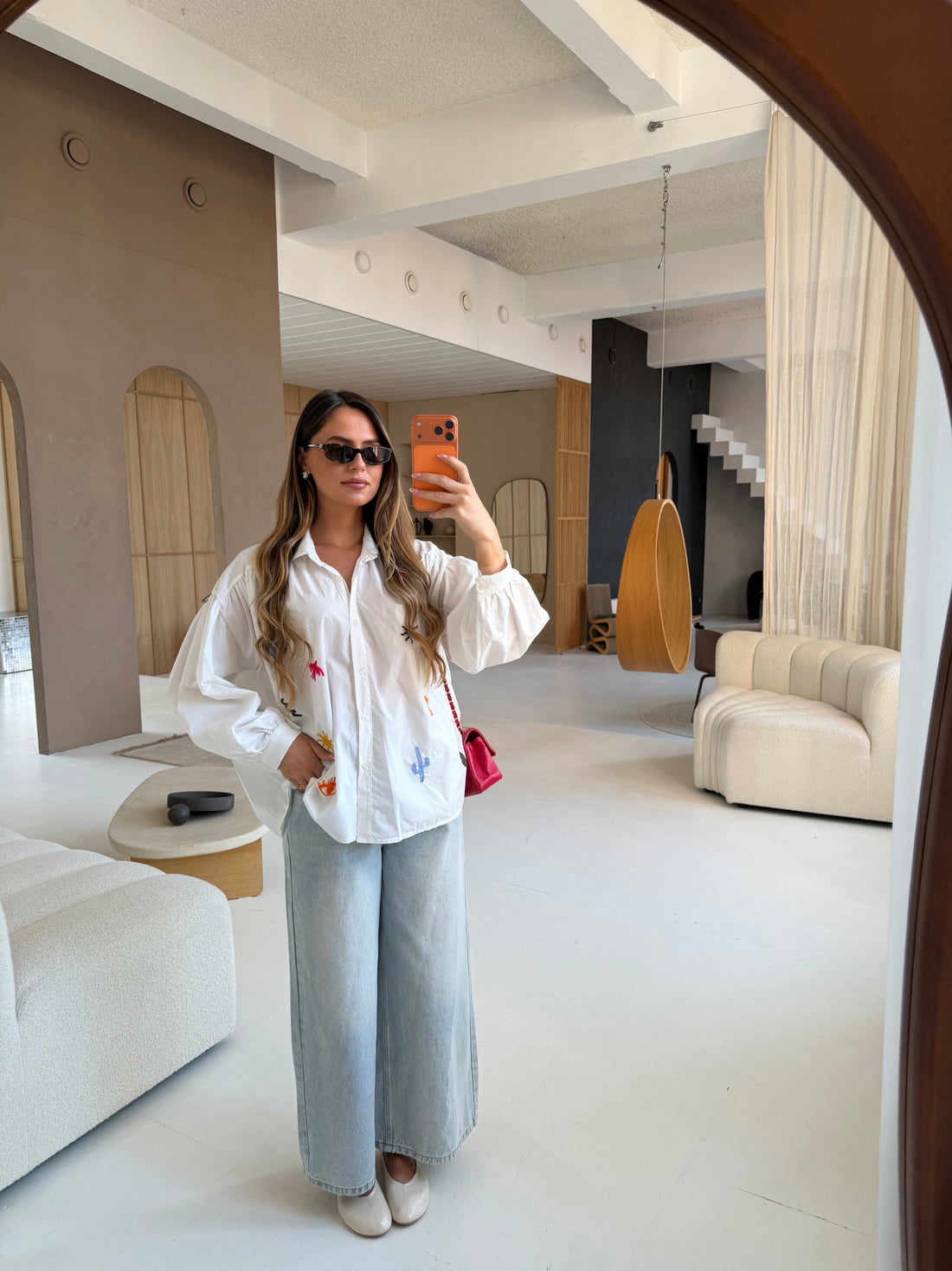 Chemise SOLEIL blanche
