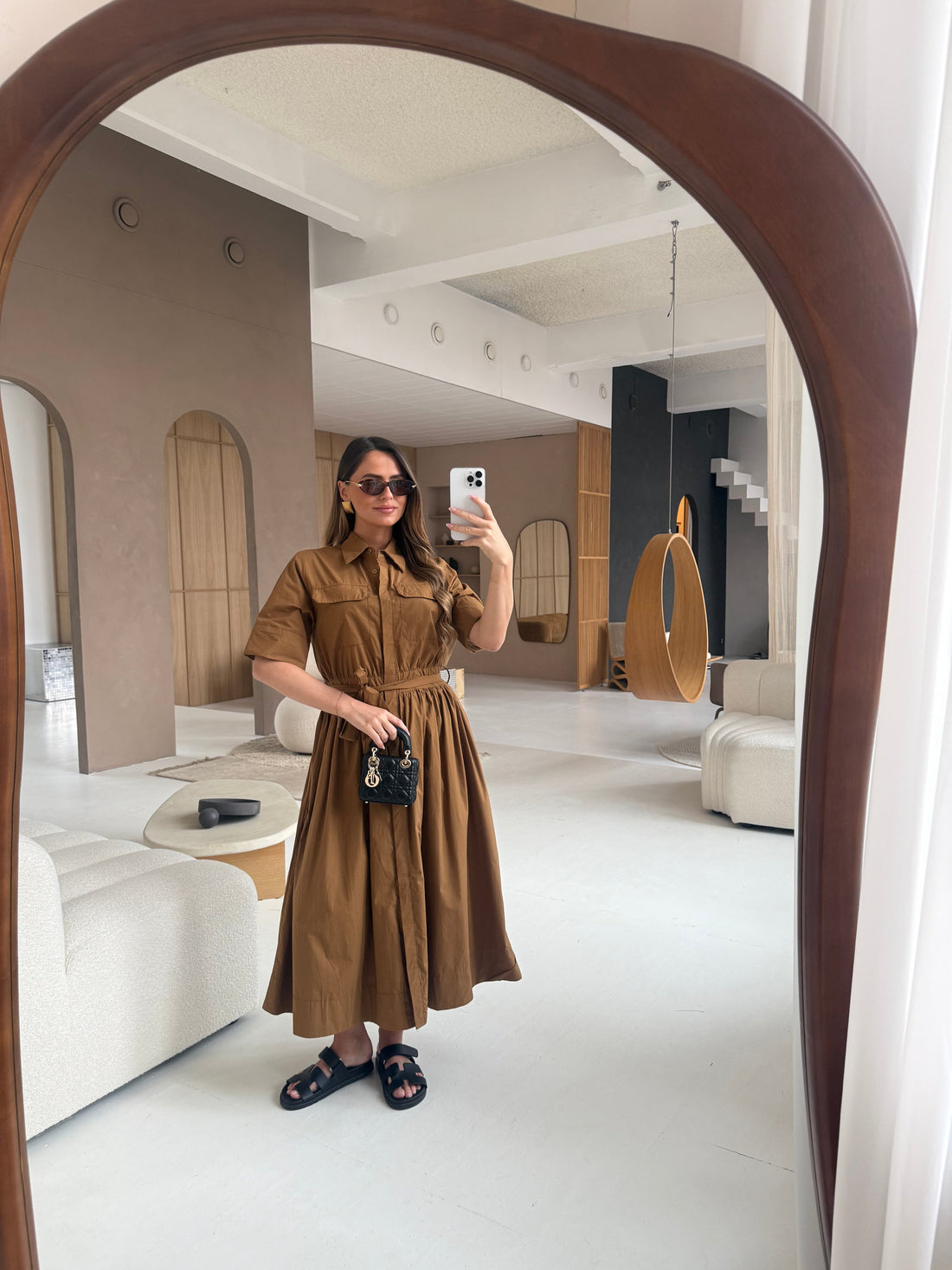 Robe CLARISSE camel (SW730)