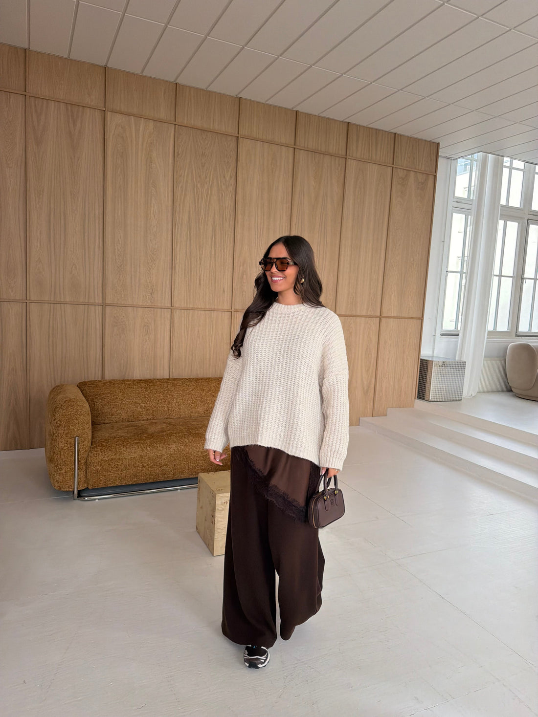 Pull jums beige