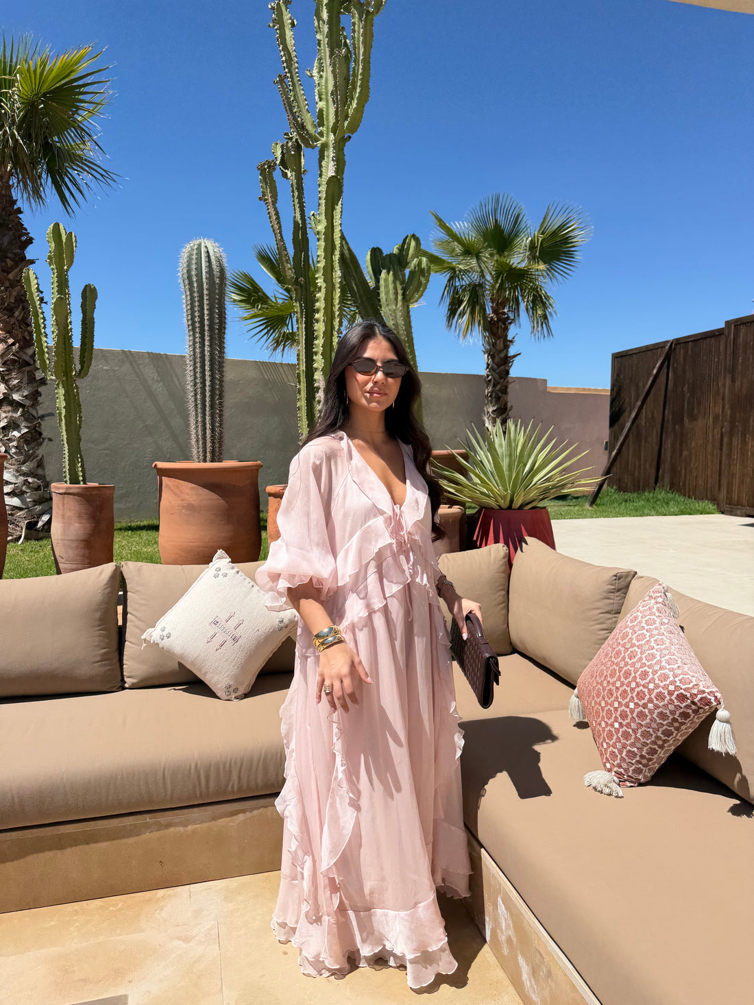 Robe LARA rose (KJ-06)