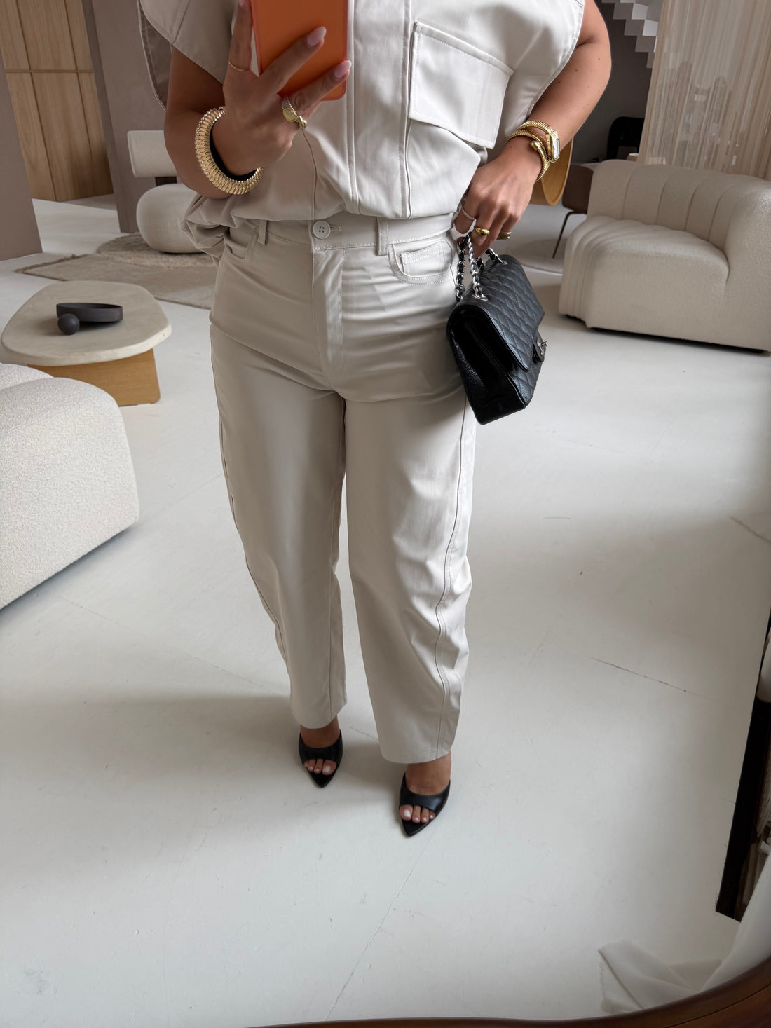 Pantalon JUNE CRÈME  (26CY603)